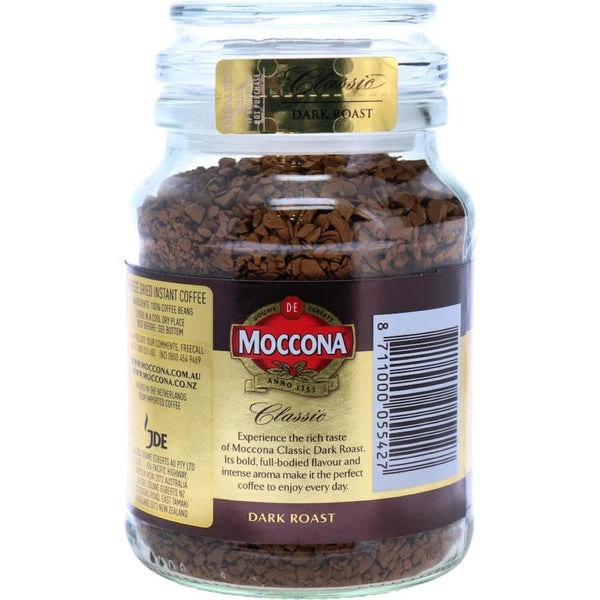 Moccona Instant Coffee Classic Dark Roast 100g jar Carousel 2