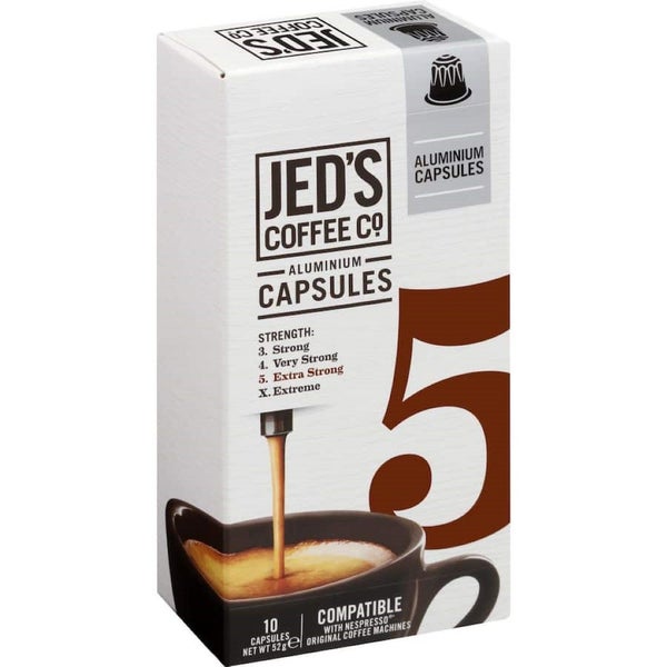 Jed's Coffee Capsules #5 Extra Strong Carousel 1