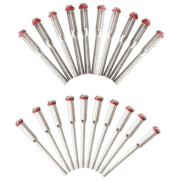 10pc 3mm/2.35mm rod Dremel Shank Accessory For Rotary Tool 1/8 Shank Carousel 6