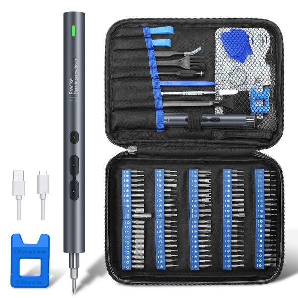 120 in 1 Precision Electric Screwdriver Set Mini Rechargeable Kits Carousel 2