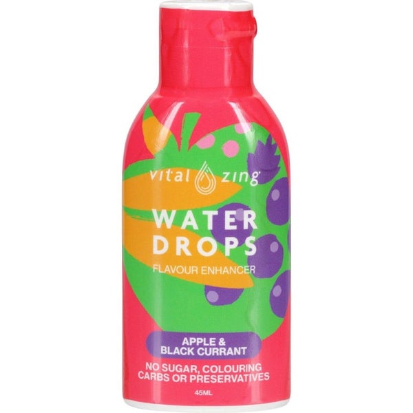 Vital Zing Waterdrops Water Enhancer Apple & Blackcurrant 45mL Carousel 2