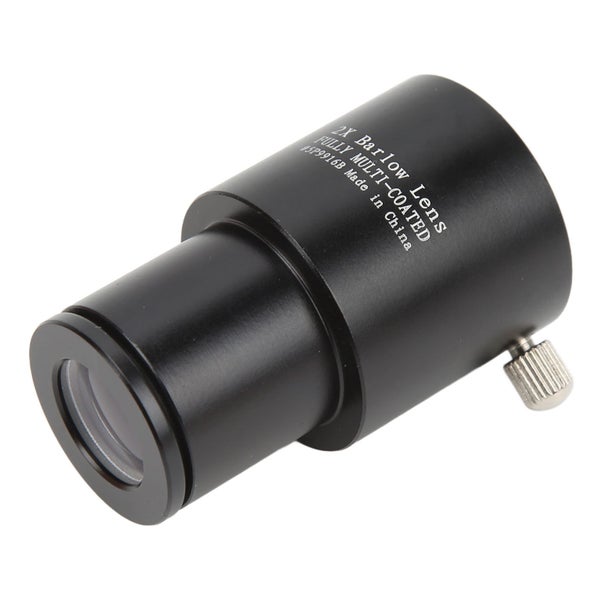 Barlow Lens 2X Full Multi Layer Coated Glass Telescope Barlow Lens for 0.965in Carousel 5