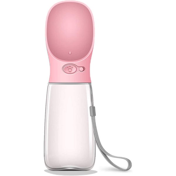 Portable Dog Water Bottle, Leak Proof with Drinking Feeder Carousel 1
