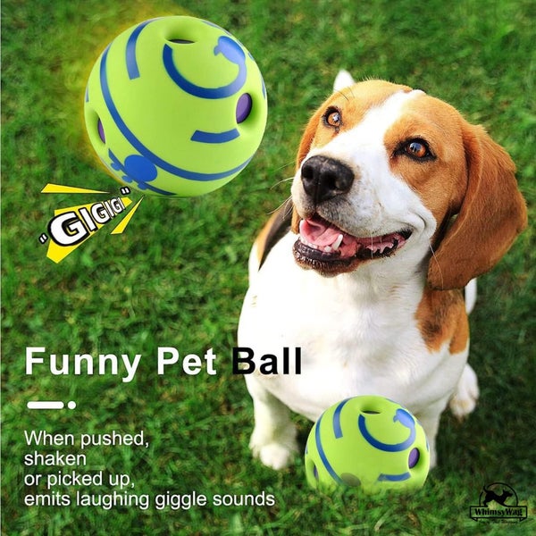 Whimsy Wag Giggle Glow Ball, Interactive Dog Toy Carousel 11