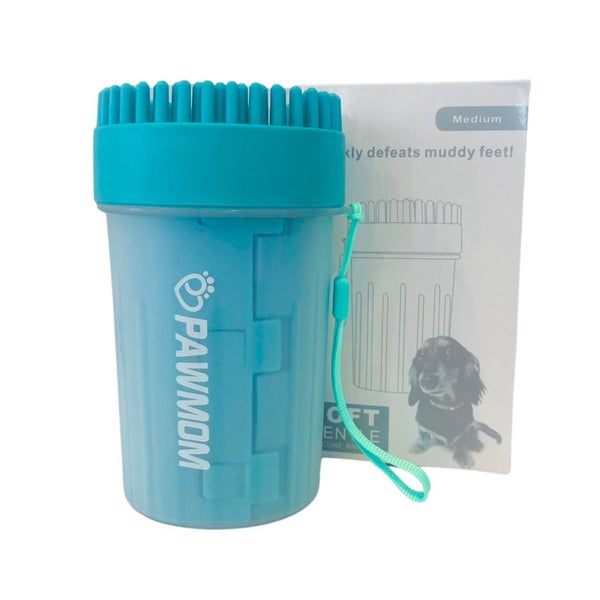 PAWMOM Dog Paw Cleaner Upgraded 2 In 1 Portable Dog Paw Washer Carousel 1