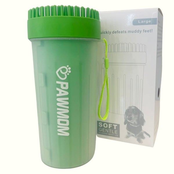 PAWMOM Dog Paw Cleaner Upgraded 2 In 1 Portable Dog Paw Washer Carousel 2
