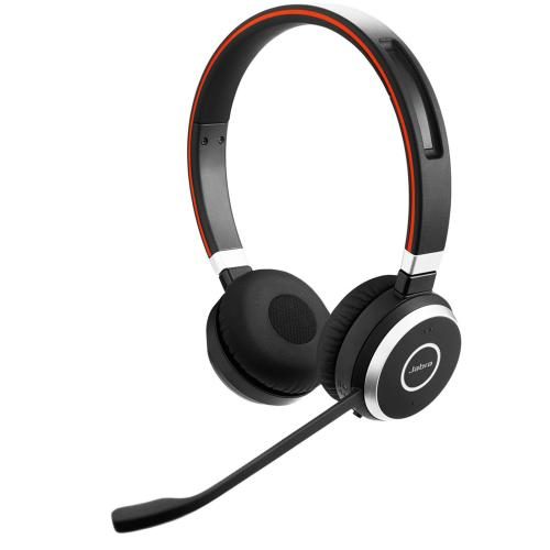 Jabra Evolve 65 SE Bluetooth On-Ear Headset - Teams Certified USB-A / Busy Light Carousel 1