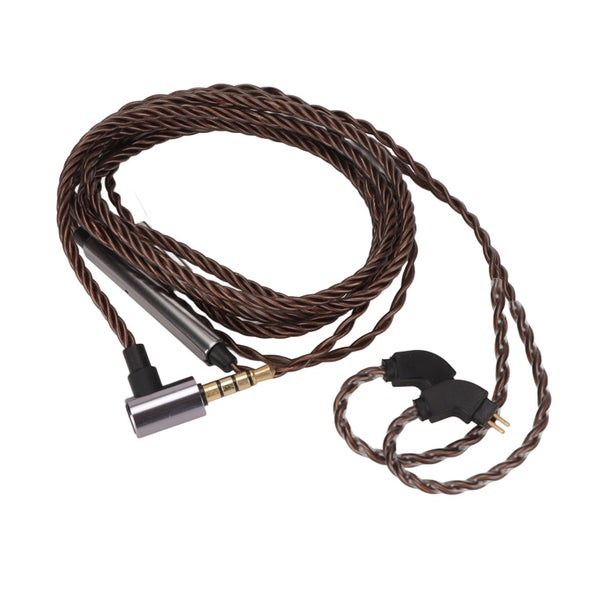 Earphone Cable Replacement Headphone Cable with Mic for 2 Pin 0.78mm Headphones Carousel 2