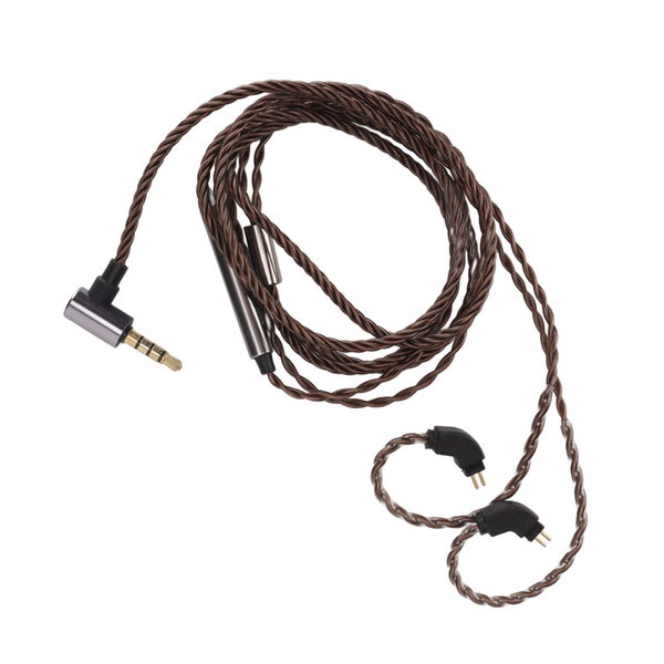 Earphone Cable Replacement Headphone Cable with Mic for 2 Pin 0.78mm Headphones Carousel 5