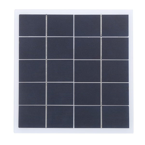 Portable 4W 5V Polycrystal Solar Panel Laminated Board Component DIY Accessory Carousel 5