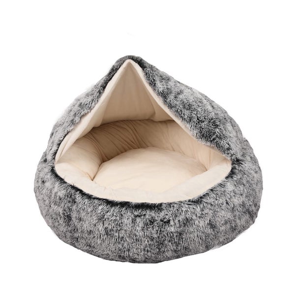 Pawz Pet Dog Calming Bed Warm Soft Plush Sleeping Removable Cover Washable M Carousel 1