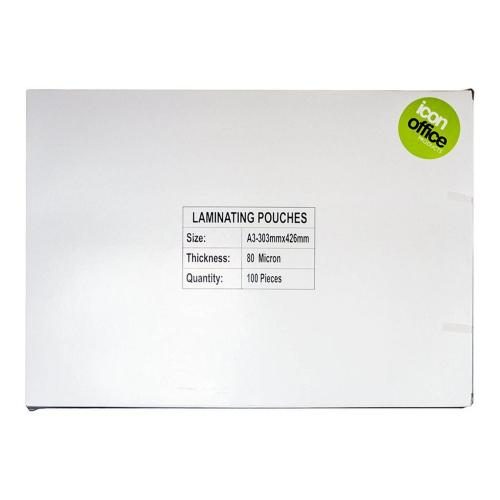 Okin LAMA3 A3 Gloss 80 micron Laminating Pouches (100pcs) [LAMA3] Carousel 1