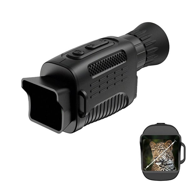 Night Vision Monocular Binoculars IR Digital Telescope for Adult Camping-Black Carousel 1