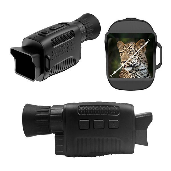Night Vision Monocular Binoculars IR Digital Telescope for Adult Camping-Black Carousel 2