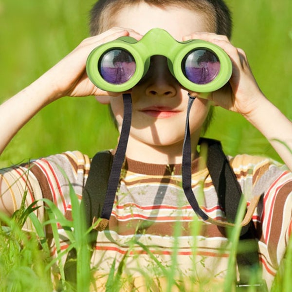 Toy Kids Binoculars High Resolution Toy with Compass and Magnifying Glass Carousel 2