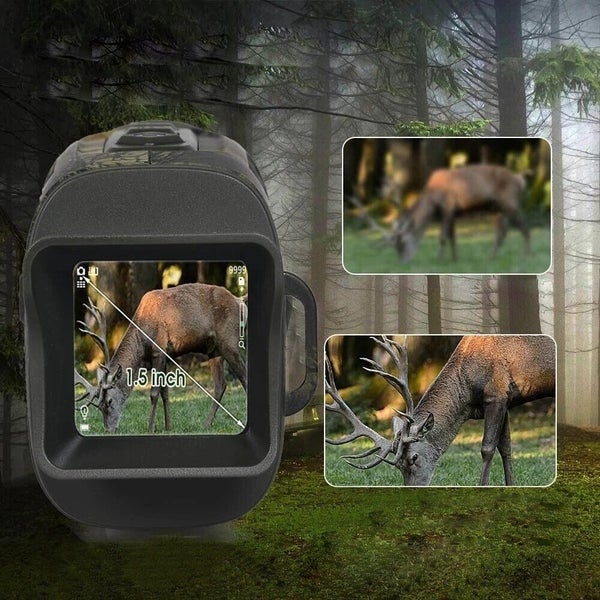 Night Vision Monocular Binoculars 4K Telescope for Hunting Camping-Multicolor Carousel 3