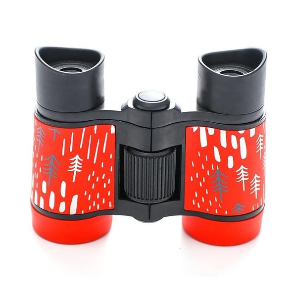 Kids Binoculars Best Gifts for Boys Girls High Resolution Binoculars Toys-Red Carousel 1
