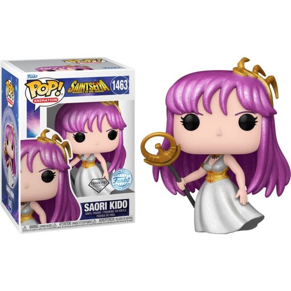 Saint Seiya - Saori Kido (Athena) Diamond Glitter Pop! Vinyl Carousel 1