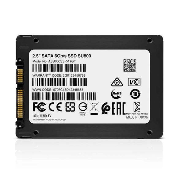ADATA 2.5" 256GB SATA Solid State Drive - SU800 Ultimate, SATA III 6Gb/s, 3D ... Carousel 5