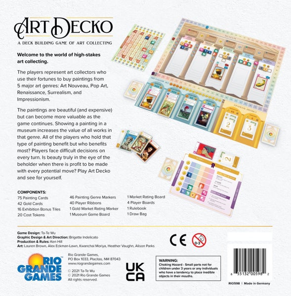 Art Decko Deck Building Game Carousel 2