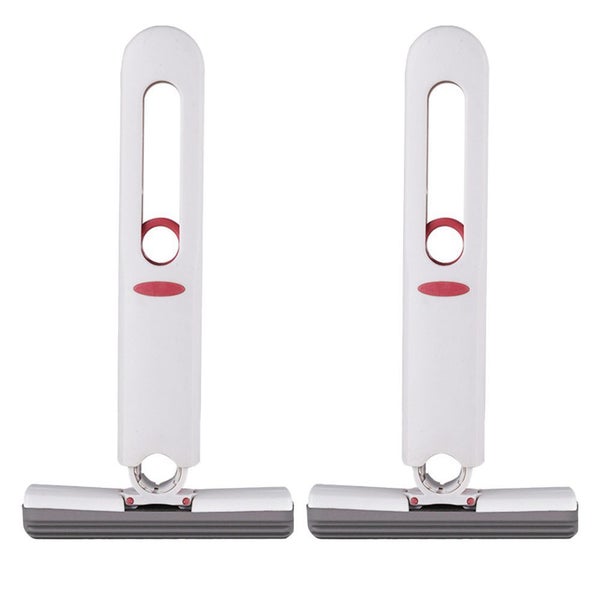 2pcs Mop Self Squeeze Desktop Glass Cleaning Tool for Kitchen Tableware Desktop Carousel 3
