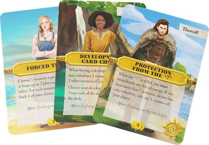 Catan Scenario The Helpers Expansion Skill Card Game Carousel 2