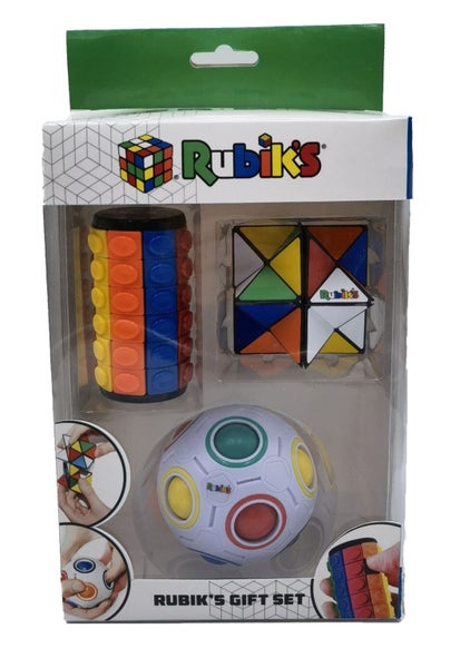 Rubiks Gift Set (Includes Rainbow Ball, Magic Star, Tower Twister) Carousel 1