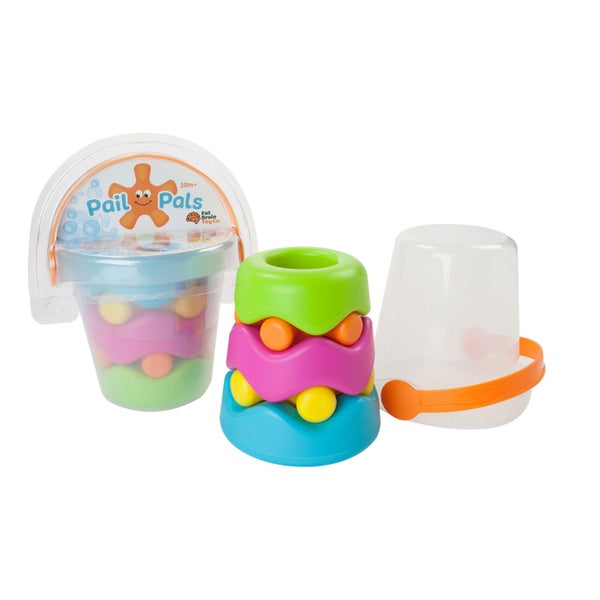 Fat Brain Toys: Pail Pals - Bath Toy Set Carousel 1