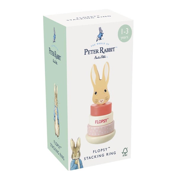 Beatrix Potter Flopsy Wooden Stacking Ring Carousel 1