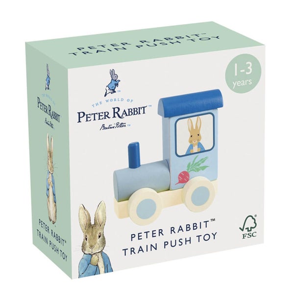 Beatrix Potter Peter Rabbit Wooden Train Push Toy Carousel 1
