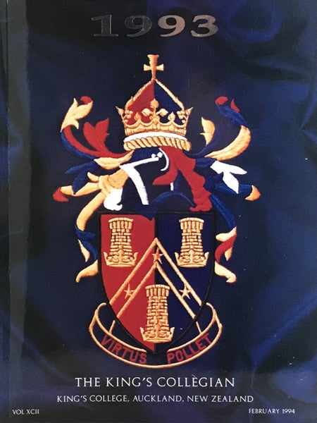 THE KING'S COLLEGIAN: Vol. XCII - 1993 Carousel 1