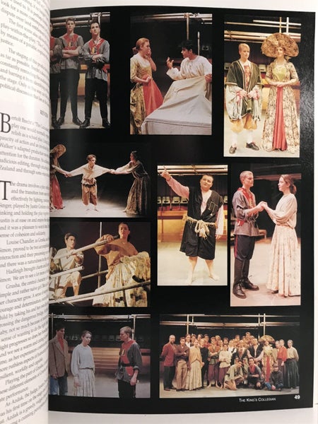 THE KING'S COLLEGIAN: Vol. XCII - 1993 Carousel 6
