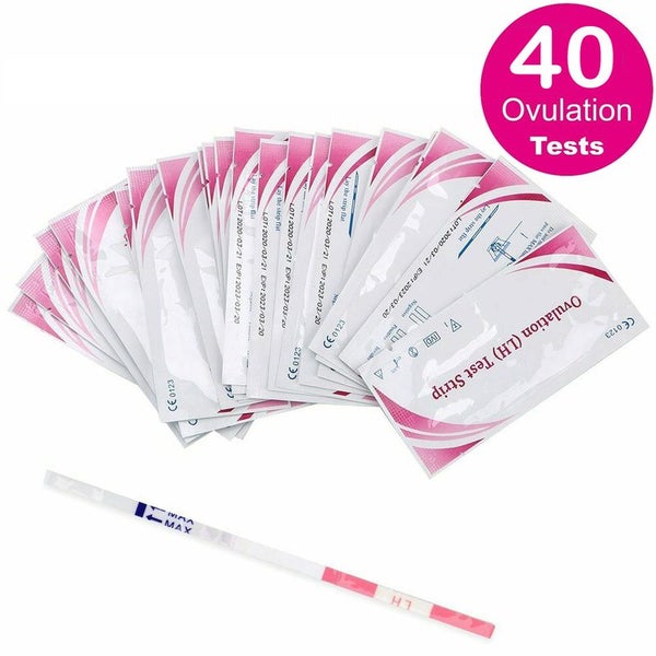 40pcs Ovulation Test Strips Fertility Predictor Stick Carousel 1