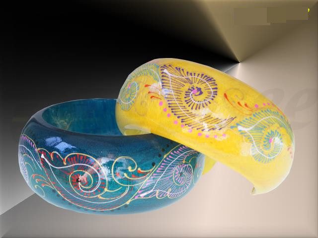 Swirl Bracelet - Choose your colour! Carousel 1