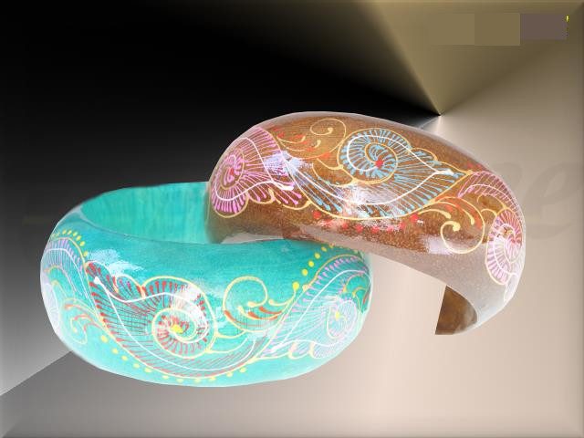 Swirl Bracelet - Choose your colour! Carousel 2