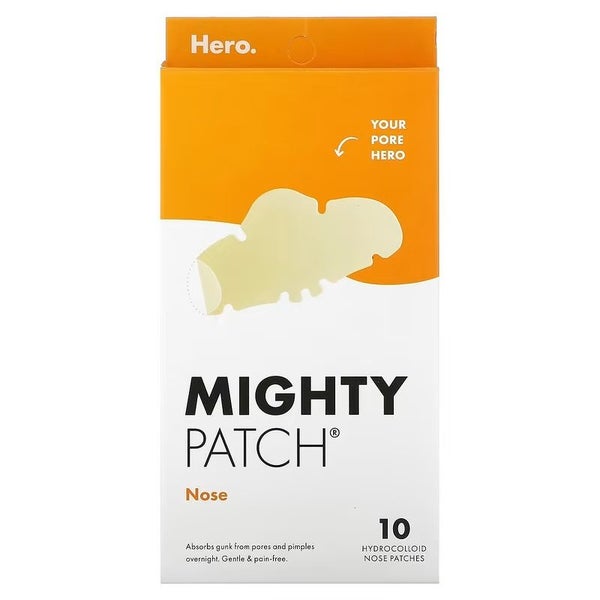 Hero Mighty Patch Nose Hydrocolloid Patches 8 Pack Carousel 1