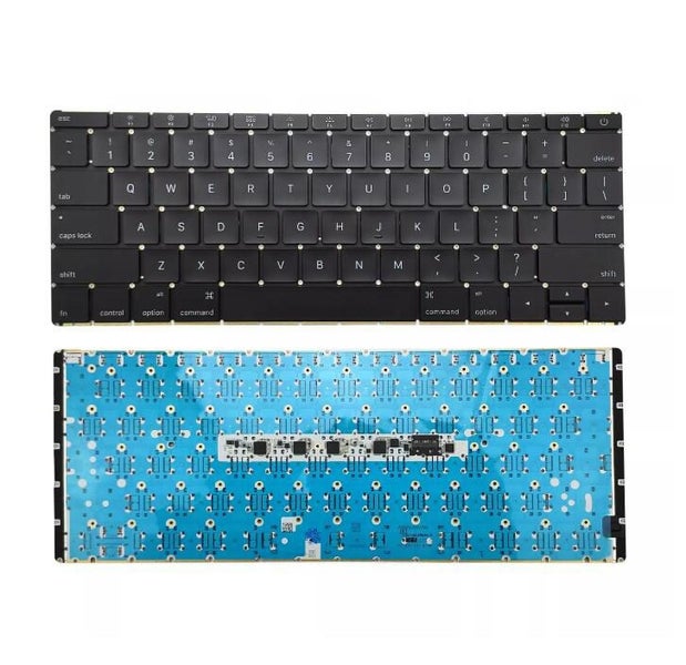 Apple MacBook 12'' Retina A1534 2015 US Laptop Keyboard Black Carousel 1