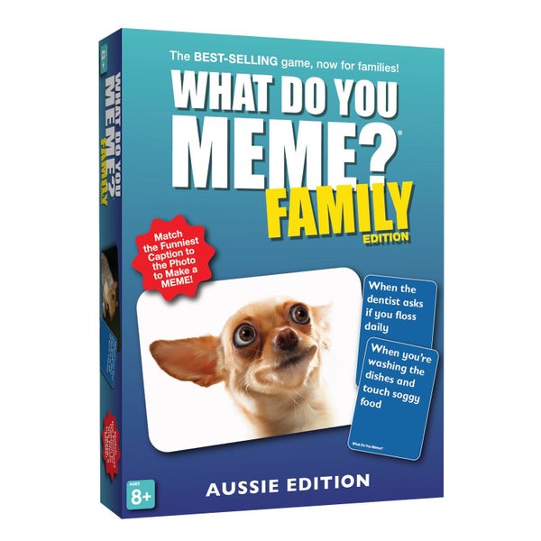 What Do You Meme? Family Aussie Edition Game Age 8 Up Carousel 1