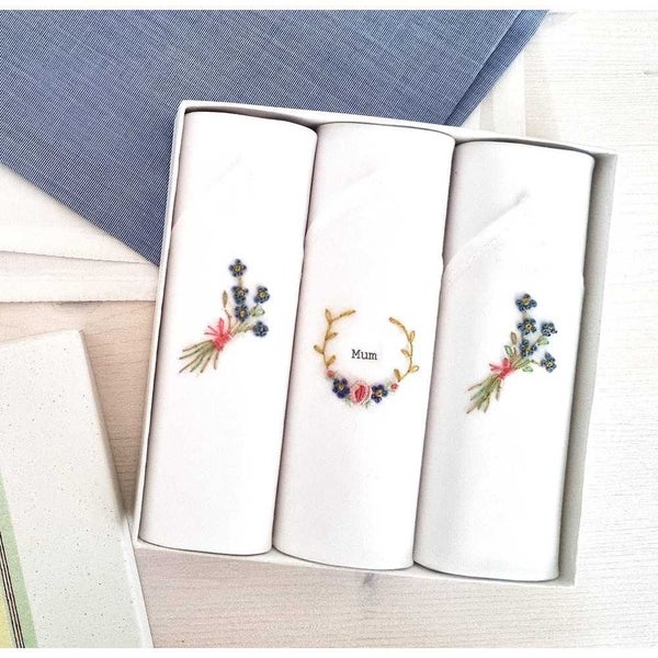 Tamielle Ladies' Handkerchief Mum Set 3pce Carousel 1