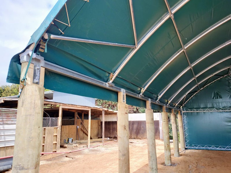 Container Shelter 6m x 40ft-Free Full End Wall 10yr Warranty Engineer Certified62982323614083114
