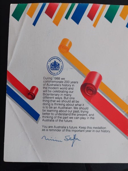 Bicentennial Memento for School Students Carousel 4