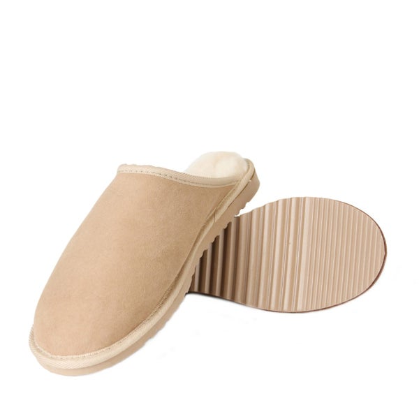 Conway Sheepskin Scuff, Lightweight Slippers, Plush and Comfy Slip-on, New Ze... Carousel 1