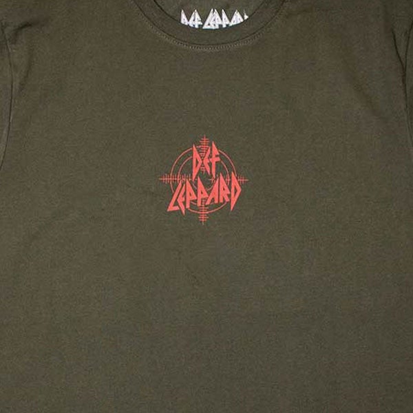 Def Leppard Mini Target Logo T Shirt Carousel 2