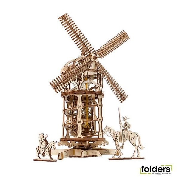 Ugears Mechanical Model - Tower Windmill (120846) Carousel 1