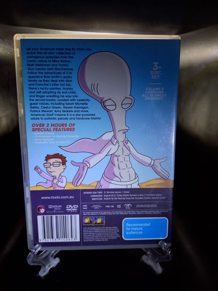 American Dad Volume 8 DVD Carousel 2