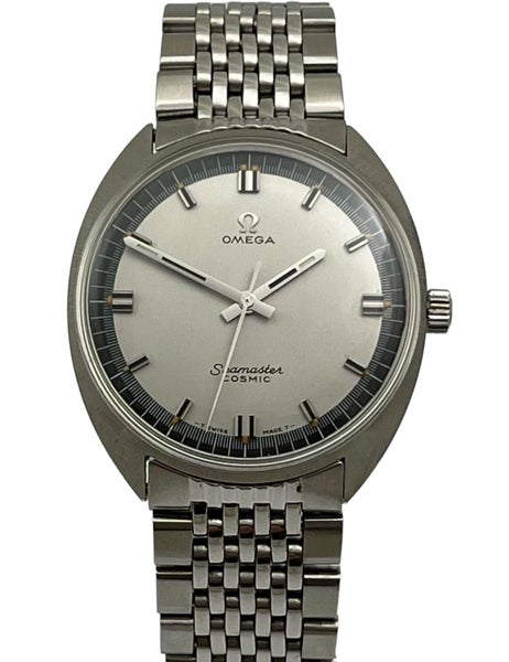 Omega Seamaster Cosmic 1970 Steel Manual Mens Wristwatch Ref 135.017 Cal 601 Carousel 2