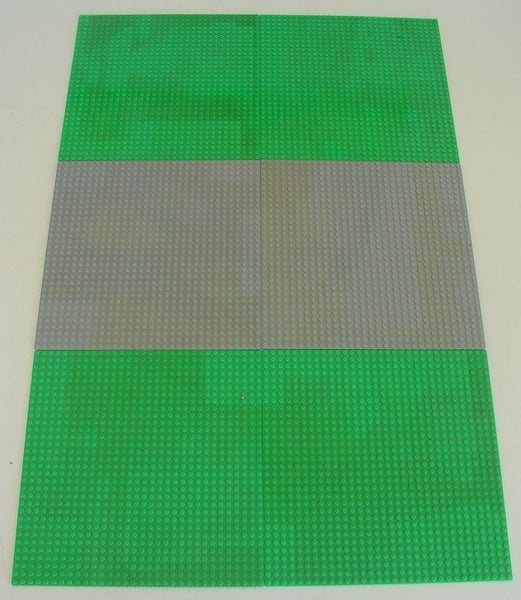 Lego Style or Similar Base Plates x 6 Carousel 1