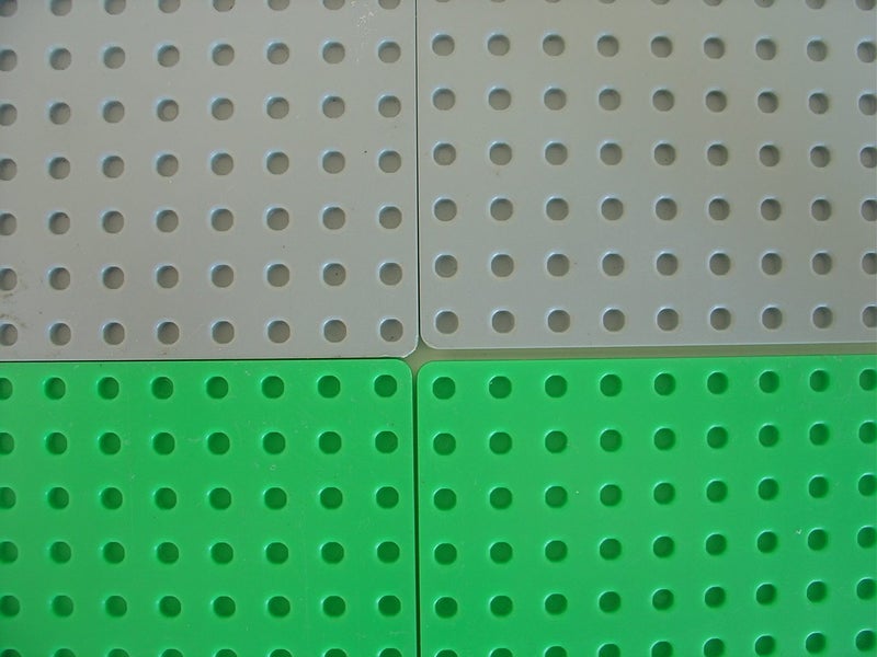 Lego Style or Similar Base Plates x 6 Carousel 2