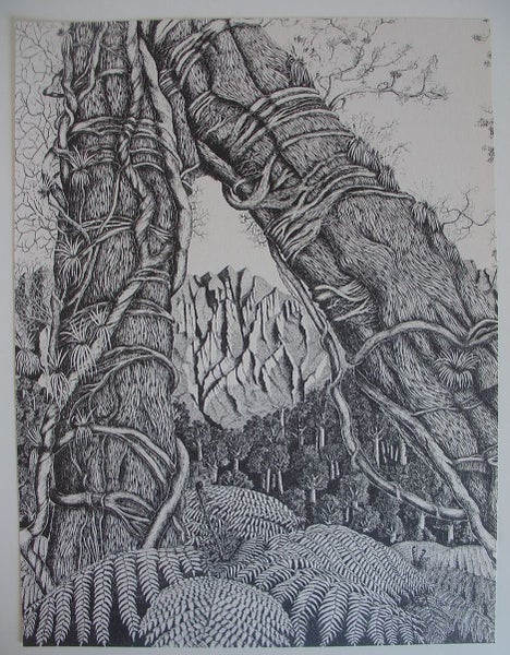 Rei Hamon Archway on Kopu Print Carousel 1