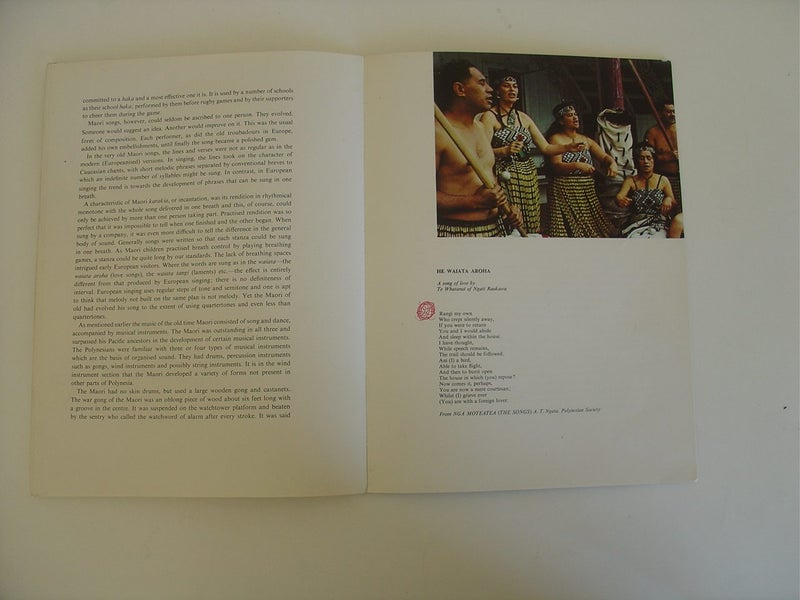 The Maori People of NZ 1967 Siers Ngata Sieben Carousel 12